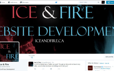 Ice & Fire – Finally on Twitter